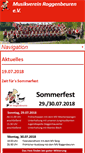 Mobile Screenshot of mv-roggenbeuren.de